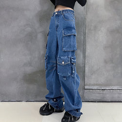 Women's Baggy Wide Leg Jeans